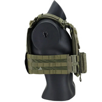 Gilet tactique modulaire léger et respirant à libération rapide, porte-plaques réglable, personnalisé en usine