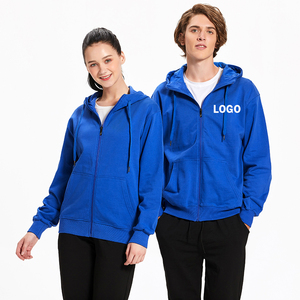 Nuevas Sudaderas con Capucha para Hombre y Mujer, al por Mayor, ODM/OEM, Talla Grande, con Cierre Completo y Logotipo Personalizado - Product Image 2