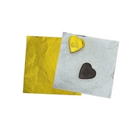 Emballages de bonbons en feuille violette 100 feuilles de papier d'aluminium carré feuille d'emballage de chocolat pour la décoration de bonbons bricolage