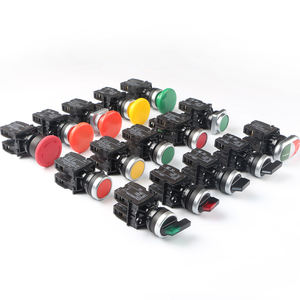 IEHC YB5(XB5)-AS142 Bouton d'arrêt d'urgence en plastique, tête de champignon rouge, 40MM, avec verrouillage et LED, IP40, 22mm - Product Image 5