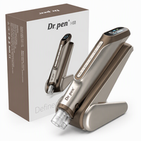 Stylo de Microneedling Professionnel Dr.pen H6 avec Infusion de Sérum, Thérapie par Lumière LED Rouge et Bleue, Appareil de Beauté, Pistolet à Tatouage BB Lips
