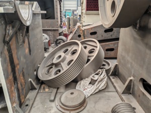 Concasseur à mâchoires double à levier classique Reborn PE-500 *750 avec moteur et roulement, capacité max. 110 t/h pour l'exploitation minière et la construction - Product Image 5