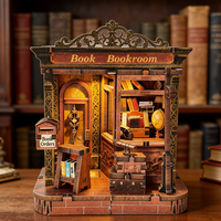 2026 Collection de maisons miniatures en bois Y-TOP, Kit de maison de poupée 3D en bois à monter soi-même avec LED, Artisanat décoratif pour coin lecture
