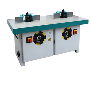 <b>Woodworking</b> Solid Wood Furniture Vertical Table Sliding Single Spindle Moulder Milling Shaper <b>Router</b> Cutter Machine CE Woodworki - Product Image 4