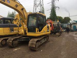 Excavatrice hydraulique sur chenilles Komatsu PC130-7 13 tonnes en vente machine de construction d'occasion avec composants de base-roulement et PLC - Product Image 2