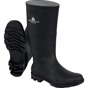 DELTA PLUS-Bottes de travail noires en pvc STONEOBNO45-M-ob sra-BOTTES EAN MW131165 - Product Image 1