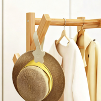 1 pièce Clip magnétique pour chapeau, crochet de rangement magnétique pour sac, accessoire essentiel pour les voyages et les vacances, noir beige, clip de suspension pour chapeau