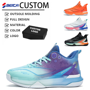 Fabricant de créateur Dernières personnalisées Nouvelles chaussures de sport antidérapantes pour l'extérieur Baskets à la mode Chaussures de <span class=keywords><strong>basket</strong></span>-ball d'occasion bon marché - Product Image 2