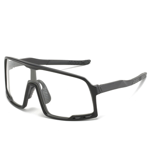Nouvelles Lunettes de Soleil Monobloc à Grande Monture pour Hommes et Femmes, Idéales pour le Cyclisme, le Ski et les Activités de Plein Air, Lunettes de Soleil Colorées à Verres Miroir - Product Image 1