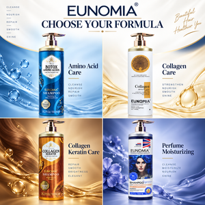 Shampooing capillaire EUNOMIA 1L, 4 variantes, kératine, collagène, acides aminés, hydratant, nourrissant, lissant pour des cheveux doux et soyeux - Product Image 2