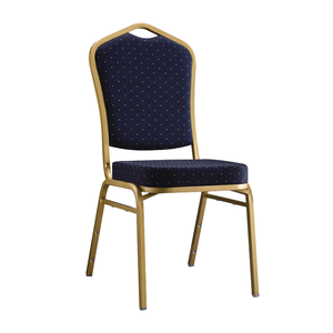 Modern Siyah PU Deri ve Metal Çerçeveli Yüksek Sırtlı İstiflenebilir Paslanmaz Çelik Otel Yemek Sandalyeleri Bahçe Ziyafetleri İçin - Product Image 1