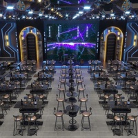 Vente en gros OEM ODM, design moderne, tables de discothèque, KTV, clubs, bistros, restaurants, chaises hautes, tabourets de bar, ensemble de meubles de bar commerciaux