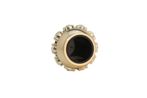 OEM ODM tamaño personalizado lujoso cristal zamac tapa fabricante botella de perfume cubierta con tapa brillante - Product Image 4