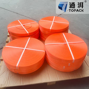 カスタムロゴ50mm幅2インチナイロン織りラッシングベルトストラップヘビーデューティポリエステルウェビングスリング貨物パッキング - Product Image 4