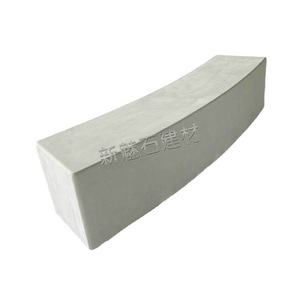 Nuevo Banco de Hormigón GRC Magic Stone, Tamaño Personalizado, Forma Irregular Moderna, Muebles de Patio para Exteriores - Product Image 5