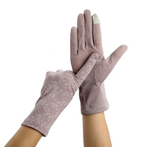 Gants de conduite d'été pour femmes, protection UV, écran tactile, respirants, fins, <span class=keywords><strong>mitaines</strong></span> décontractées, pour l'extérieur - Product Image 5