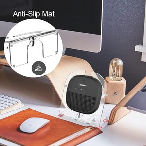 Bespoke rõ ràng Acrylic Tabletop <span class=keywords><strong>bluetooth</strong></span> loa hiển thị đứng - Product Image 3