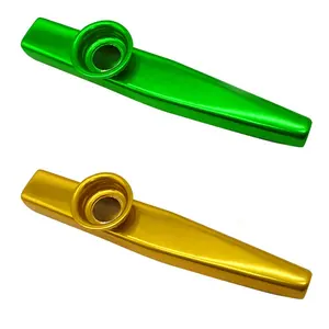 Juguete educativo Mental Kazoo Instrumento musical Kazoo Aleación de aluminio Kazoo Juguete musical