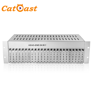 Modulador Analógico de Frecuencia Fija Catcast 24 en 1, Apto para 47-860MHz, Entrada 5V/AC 240V, Salida 75 F-Hembra, Comunicación IP - Product Image 2