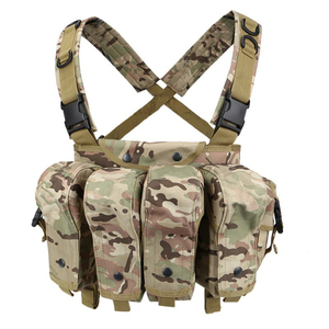 Gilet tactique modulaire en nylon avec bretelles réglables pour la chasse et le tir en extérieur - Product Image 4