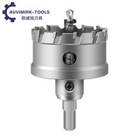 Scie cloche et fraise en carbure TCT Auvimirk Premium 5A en acier inoxydable allié pour centre d'usinage OEM