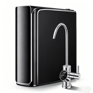 เครื่องกรองน้ำระบบ Reverse Osmosis แบบไม่ใช้ถังเก็บน้ำ รุ่น US1 ขนาด 600gpd พร้อมระบบทำความสะอาดตัวเอง สำหรับใช้ในครัวเรือน ภายนอกบ้าน รถบ้าน โรงแรม ทำจากพลาสติก - Product Image 1