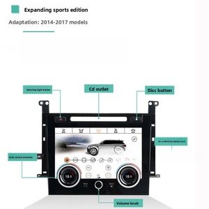 Land <span class=keywords><strong>Rover</strong></span> <span class=keywords><strong>Range</strong></span> <span class=keywords><strong>Rover</strong></span> Executive Sport Edition <span class=keywords><strong>Evoque</strong></span> Discovery 4 Climatizzatore Modificato con Navigatore GPS DSP e Schermo Tattile LCD - Product Image 5