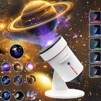 Projecteur d'étoiles LED 10 films, nouveau design, lampe de chevet moderne pour enfants, veilleuse intérieure en ABS pour chambre à coucher