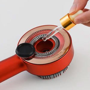 적외선 레드 라이트 테라피가있는 방수 전기 지압 두피 마사지기 탈모 방지 모발 성장 용 오일 도포기 - Product Image 4