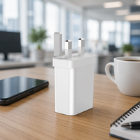 Chargeur USB-C GaN 45W HNT avec charge rapide PD3.0 PPS, protection OTP et contre les courts-circuits, adaptateur ETL PSE pour téléphones et tablettes