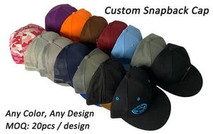 Gorras Snapback Personalizadas de 5 Paneles Estilo Hip-Hop para Hombre, Gorra Snapback con Logotipo Personalizado - Product Image 5
