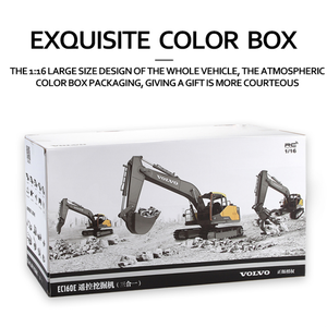 รถขุดขนาดเล็กจากจีน, รถขุดบังคับวิทยุพร้อมหัวเจาะแบบ <span class=keywords><strong>Auger</strong></span> และบุ้งกี๋ขุดแบบอัลลอยด์ - Product Image 5