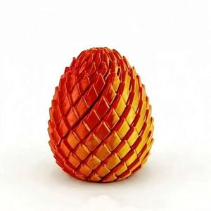 Custom Color 3D Printed Decompressing Transforming Dragon <b>Egg</b> <b>Toy</b> 3D Printing Children Twistable <b>Egg</b> Creative Ornaments Display - Product Image 6