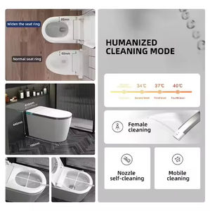 Cuvette <span class=keywords><strong>de</strong></span> <span class=keywords><strong>toilette</strong></span> intelligente, <span class=keywords><strong>toilette</strong></span> automatique, <span class=keywords><strong>toilette</strong></span> électronique, WC monobloc, <span class=keywords><strong>toilette</strong></span> en céramique à poser au sol, salle <span class=keywords><strong>de</strong></span> bain - Product Image 3