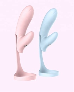 Finger Sleeve <b>Vibrator</b> for Women-One Touch Strong Vibration Soft Silicone Body Safe Ultra Quiet & <b>Discreet</b> Pleasure - Product Image 1