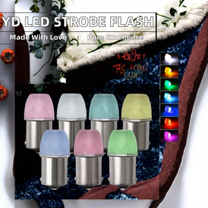 Oferta Especial: Luces LED Estroboscópicas 1157 Bay15d y 1156 Ba15s con 3 SMD 2835, Luz de Posición, Direccional y Freno en Ámbar, Blanco y Rojo, Nuevas - Product Image 2