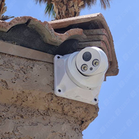 Boîtier en plastique ZCEBOX pour caméra CCTV, boîte de jonction en PVC, fabrication OEM