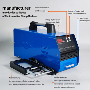 Máquina de Impresión de Sellos Fotosensibles para Papelería Personal, Máquina de Fabricación de Sellos Flash Seguros de Nivel Bancario y Financiero - Product Image 3