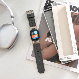 <span class=keywords><strong>Bracelet</strong></span> en silicone souple pour <span class=keywords><strong>Apple</strong></span> <span class=keywords><strong>Watch</strong></span> Ultra 2 49mm <span class=keywords><strong>Bracelet</strong></span> sport en caoutchouc pour IWatch 10 9 45mm 8 7 6 5 4 SE <span class=keywords><strong>Bracelet</strong></span> <span class=keywords><strong>homme</strong></span> 46mm 42mm - Product Image 2