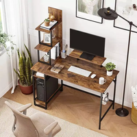Grande étagère de bureau en bois au Design moderne, bureau de direction, Table de bureau avec Table d'appoint