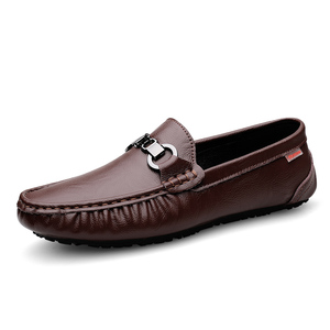 Mocassins décontractés noirs et marron <span class=keywords><strong>taille</strong></span> 38-44, espadrilles souples style <span class=keywords><strong>bateau</strong></span> à enfiler, antidérapantes, respirantes en EVA pour l'été, le printemps et l'hiver - Product Image 3