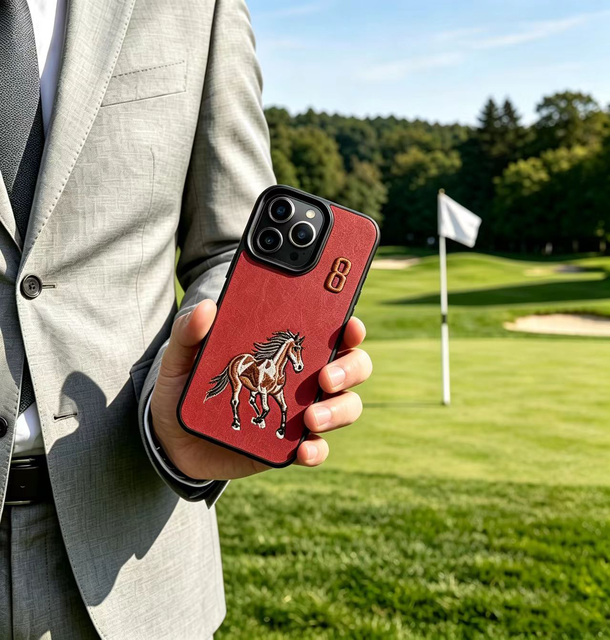 Hot Selling Custom Pattern 3D Embroidered TPU+PC Shockproof Protective Mobile Phone Case for 16 Plus 15 Pro Max 14 13 12