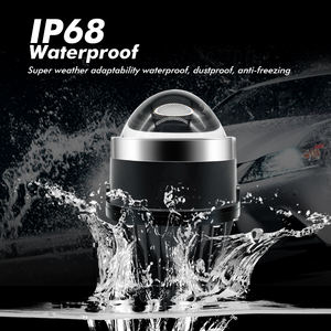 หลอดไฟหน้ารถยนต์ Bullvision C-F100 Mini Projector Lens H4 LED สีขาว ราคาถูกที่สุด พร้อมเลนส์ Tri-led 3 สี หลอดไฟ LED พลังสูง - Product Image 5