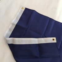 Drapeau américain du Kansas brodé 3x5 pieds, en tissu Oxford 210D, robuste, résistant à la décoloration, avec œillets renforcés pour l'extérieur