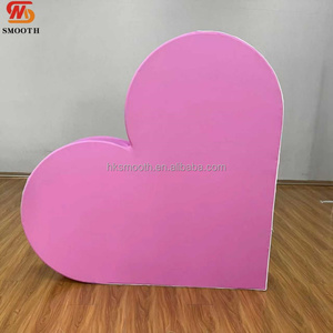 SMS Easy to Install Heart Shape Metal <b>Backdrop</b> <b>Stand</b> Light Weight Detachable Wedding Arch Background - Product Image 6