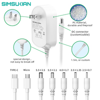 Adaptateur d'alimentation universel LED 24V, pilote de port CC avec fonction PD, protections OTP OVP OCP, 48W pour ordinateurs portables