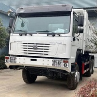 Harga Murah Sinotruck HOWO 6x4 371hp 10 Roda Truk Dump Diesel Tugas Berat Mesin Weichai untuk Penjualan Pertambangan Afrika