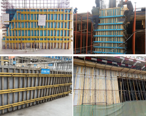 แผ่นแบบหล่อคอนกรีตแบบโมดูลาร์ PVC สีเขียวขาว ผิวเรียบ แข็งแรง ทนทาน ใช้ซ้ำได้ ลดราคาพิเศษ - Product Image 4