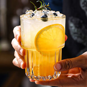 Vaso de Vidrio Transparente de 6oz/13oz para Café, Latte Piccolo, Whisky, Espresso, Vaso Apilable para Bebidas Frías de Restaurante - Product Image 2