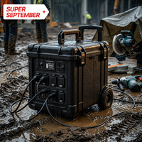 Generador Portátil de Alta Resistencia BP360C de 3600W, Estación de Energía LiFePO4 con Protección IP66 a Prueba de Agua para Obras de Construcción y Emergencias